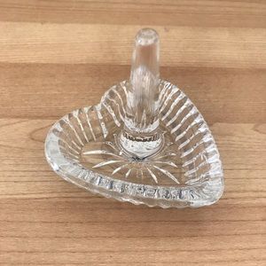 Waterford 'Heart' Lead Crystal Ring Holder